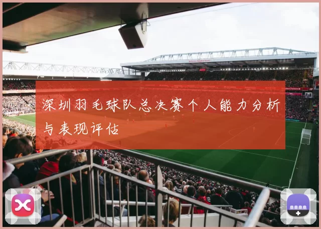 深圳羽毛球队总决赛个人能力分析与表现评估