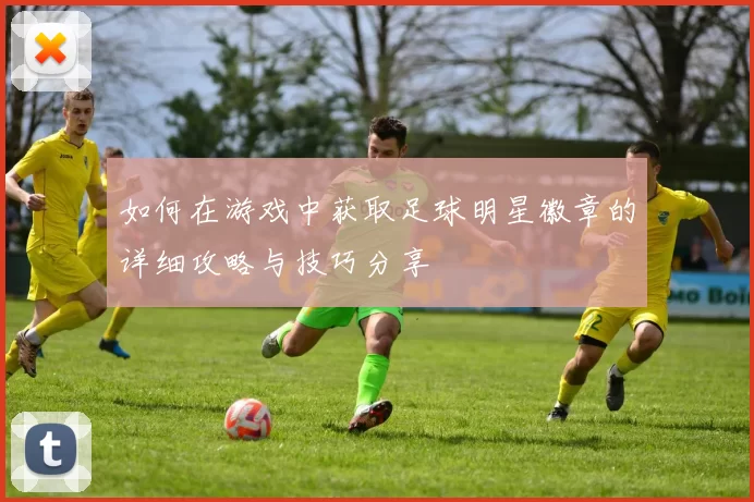 如何在游戏中获取足球明星徽章的详细攻略与技巧分享